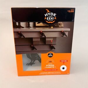 Target Hyde & Eek Brand New Never Used LED Raven String Lights